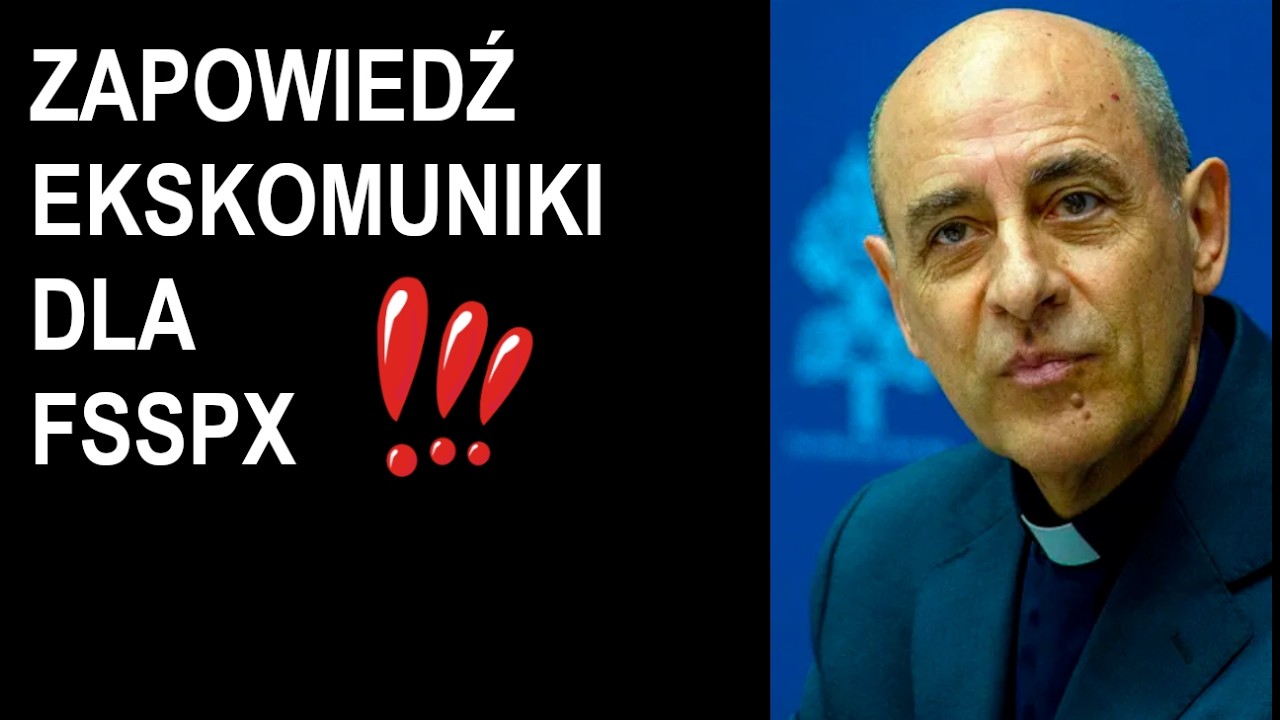 💥 Odpowiedź Rzymu na planowanie ŚWIĘCENIA BISKUPÓW Bractwa św. Piusa X 💥