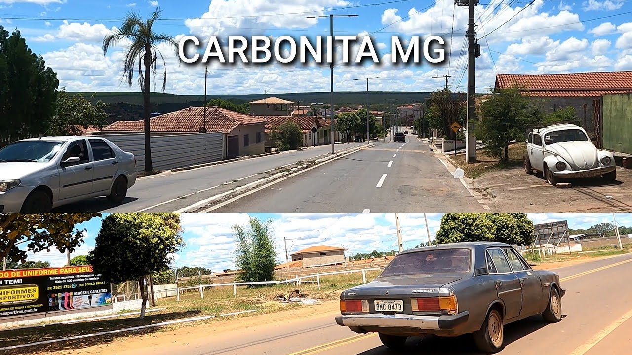 INTERIOR DE MINAS GERAIS | CARBONITA MG, PASSEIO PELA À CIDADE CARBONITA MG  (TERRA DE MINAS GERAIS)