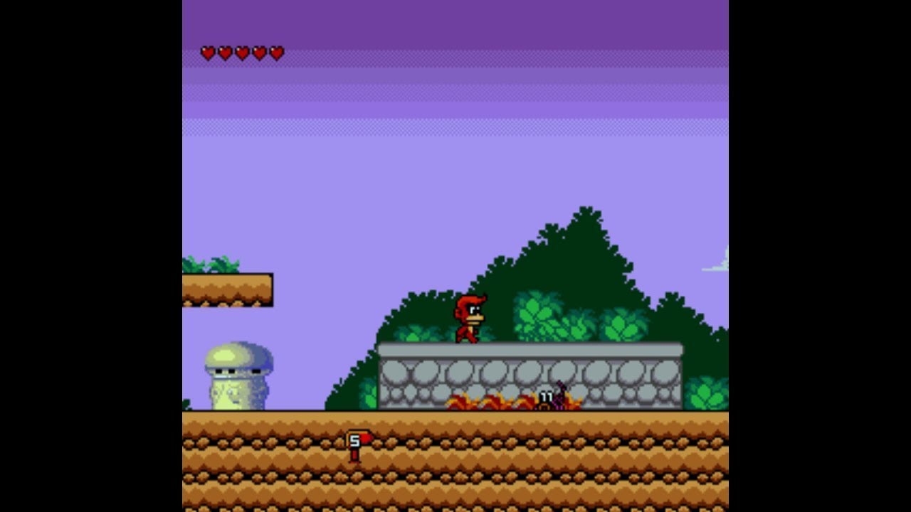 Curly Monkey [Полное прохождение игры на портативной игровой системе My Arcade Gamer V]