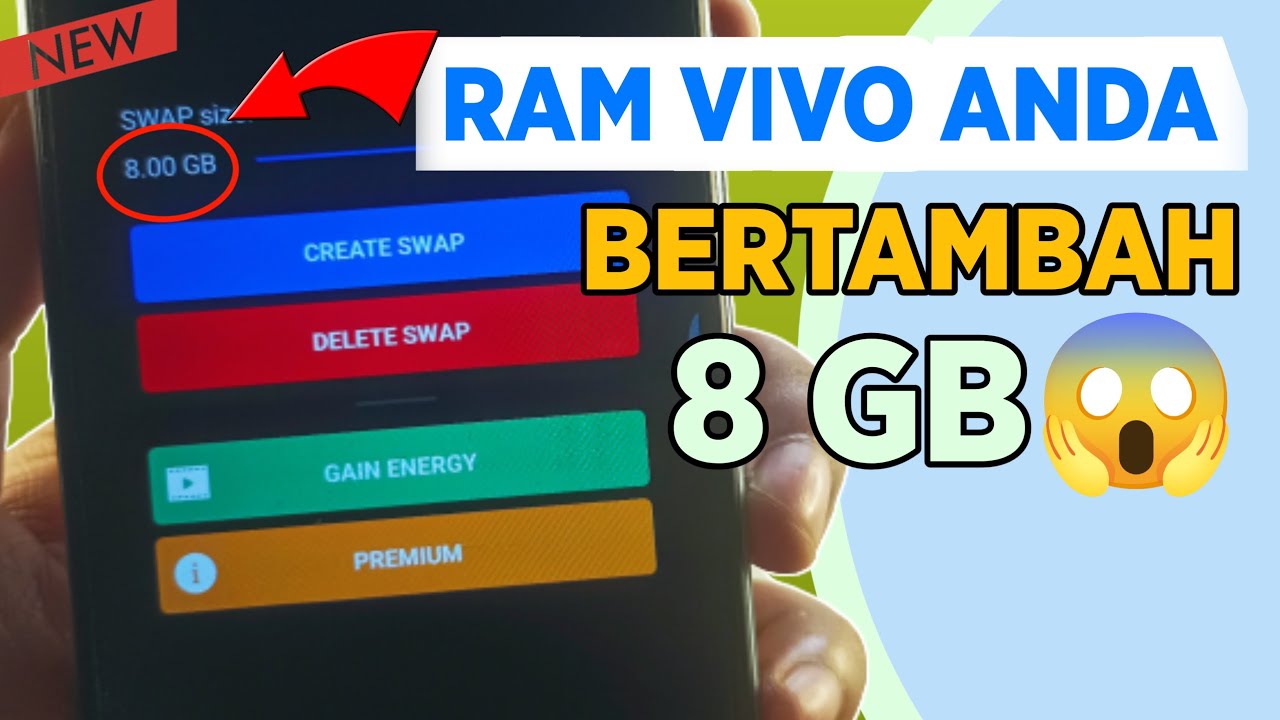 UPDATE🔥 CARA BARU MENAMBAH RAM DI SEMUA VIVO HINGGA 8 GB😱 COBA SEKARANG!