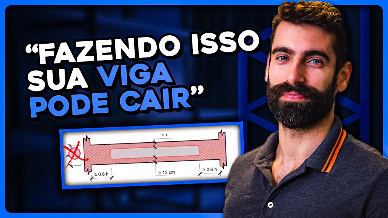 Quais os cuidados ao Furar uma Viga? - #IBEE #vigas #engenhariaestrutural