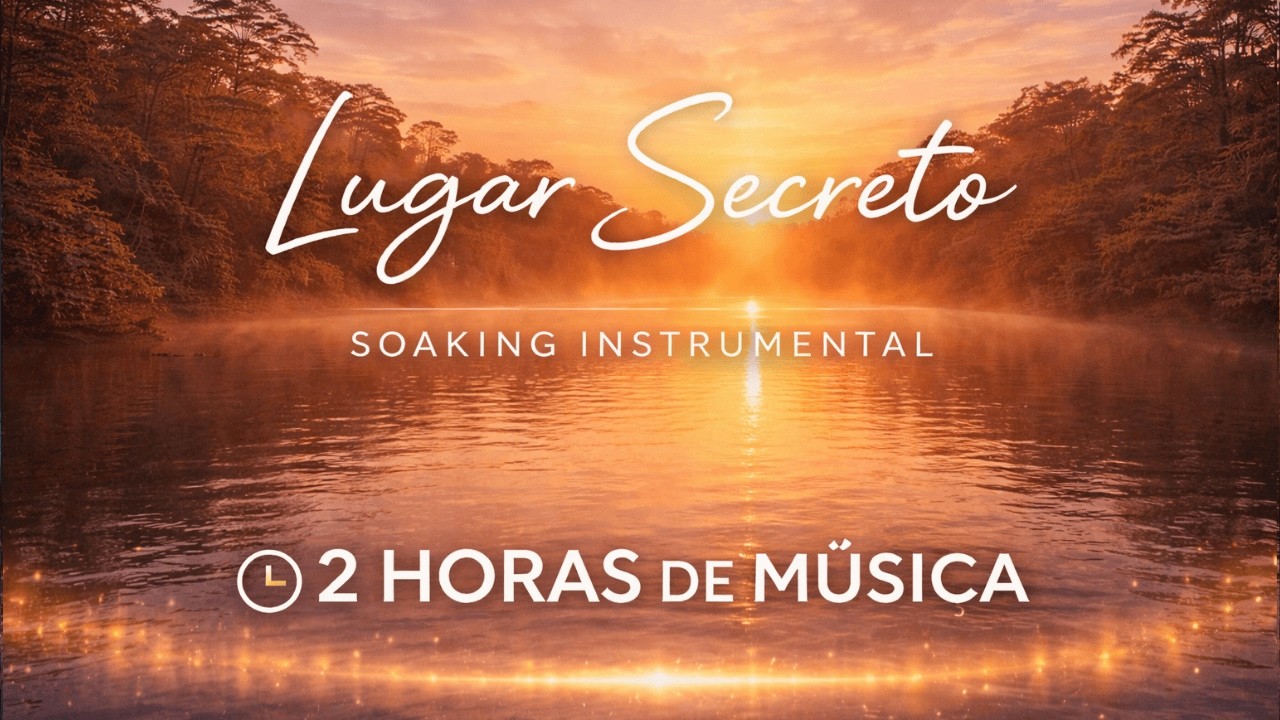 Lugar Secreto | Soaking Instrumental — 2 Horas de Silêncio, Oração, Presença e Contemplação