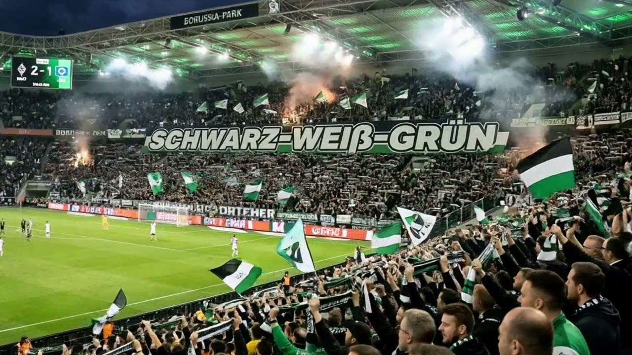 Herz aus Schwarz-Weiß-Grün