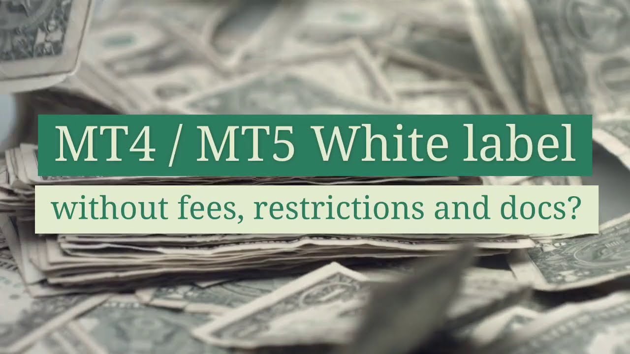 mt4 (metatrader 4) mt5 (metatrader 5) white label without fees, restrictions and documents.