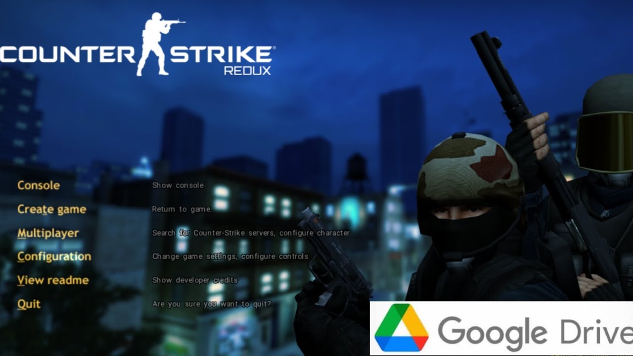 Cs1.6:Redux para Android Xash3D(Old) Donwload + Gameplay 