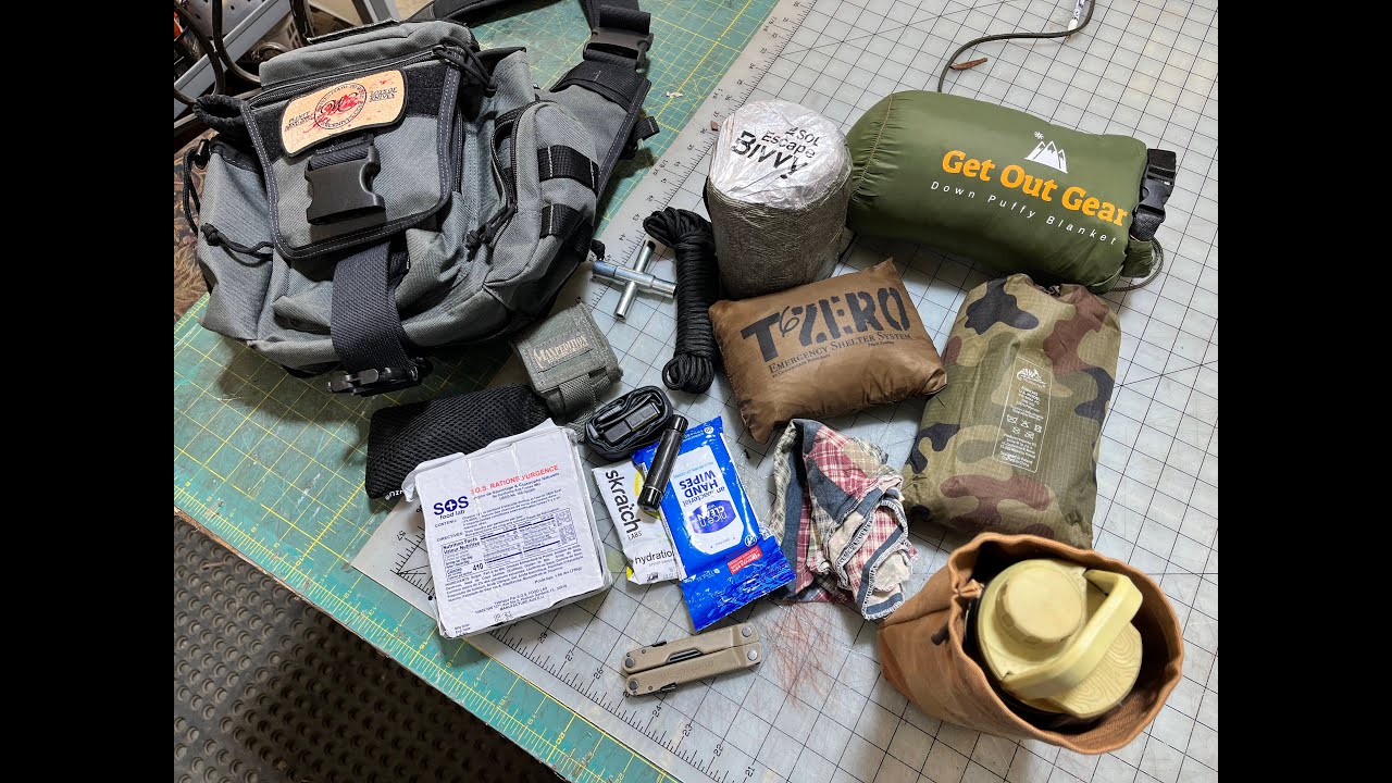 My 72 Hour Get Home Survival Bag