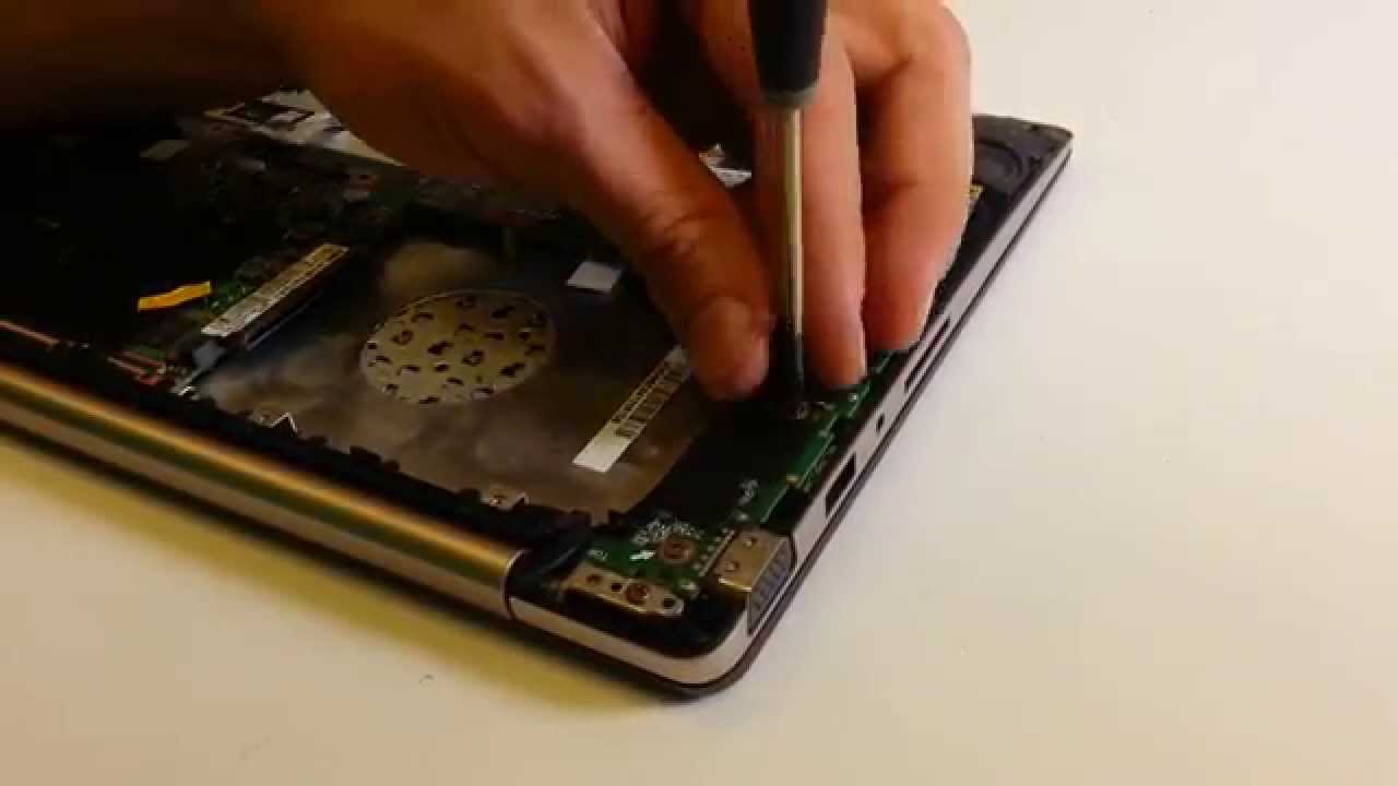 ASUS X202E how to take apart - disassembly video