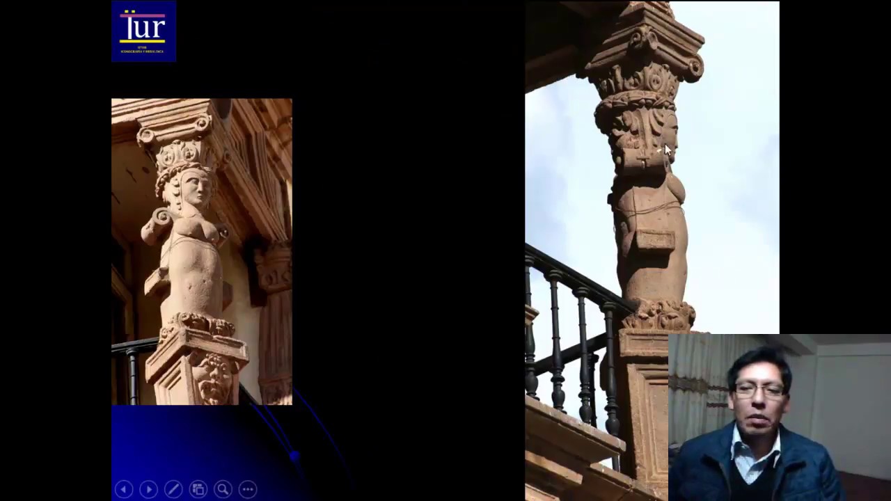 Los andróginos y la misteriosa columna del palacio del almirante en Cusco, Peru by Daniel Hilares L