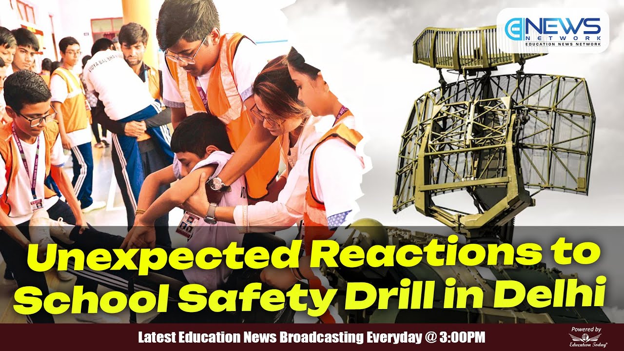 Delhi Students Distressed After Emergency Drill Calls for Better Sensitisation|Top 5 Education News.