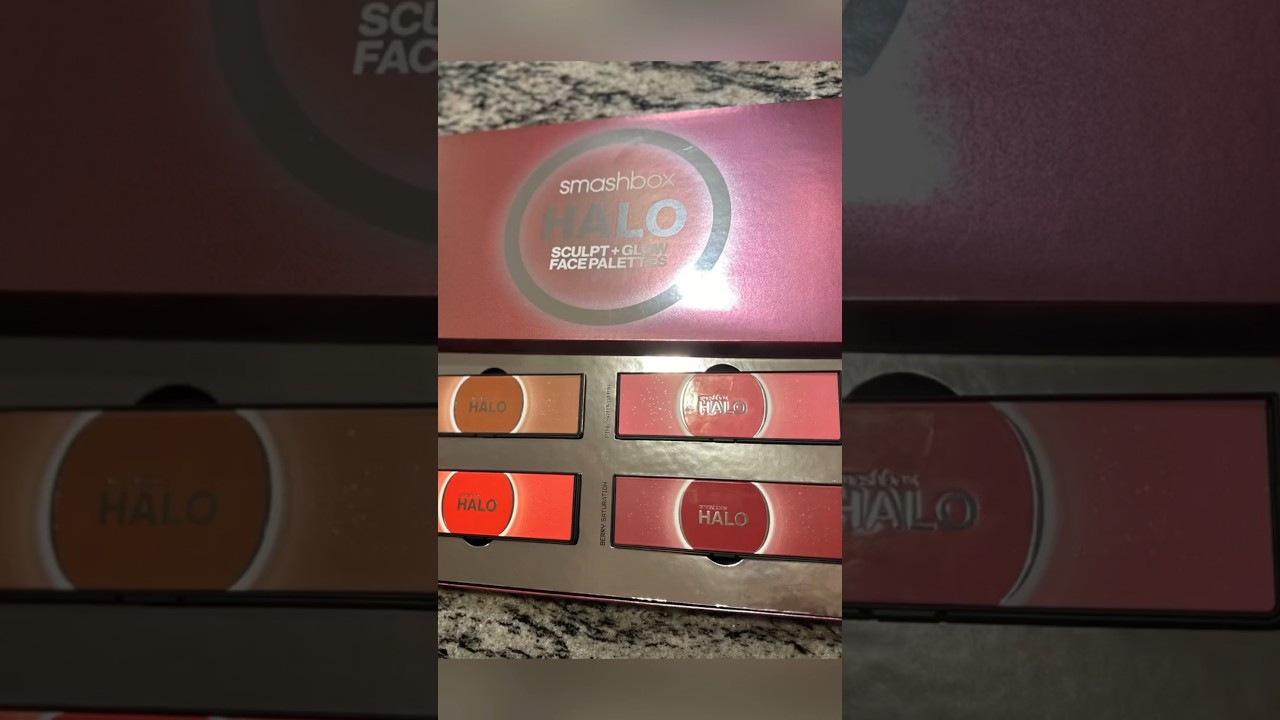 New Launch: 😍SMASHBOX HALO sculpt & glow face palette #smashbox #newmakeup #Bostonnlogger #fypシ