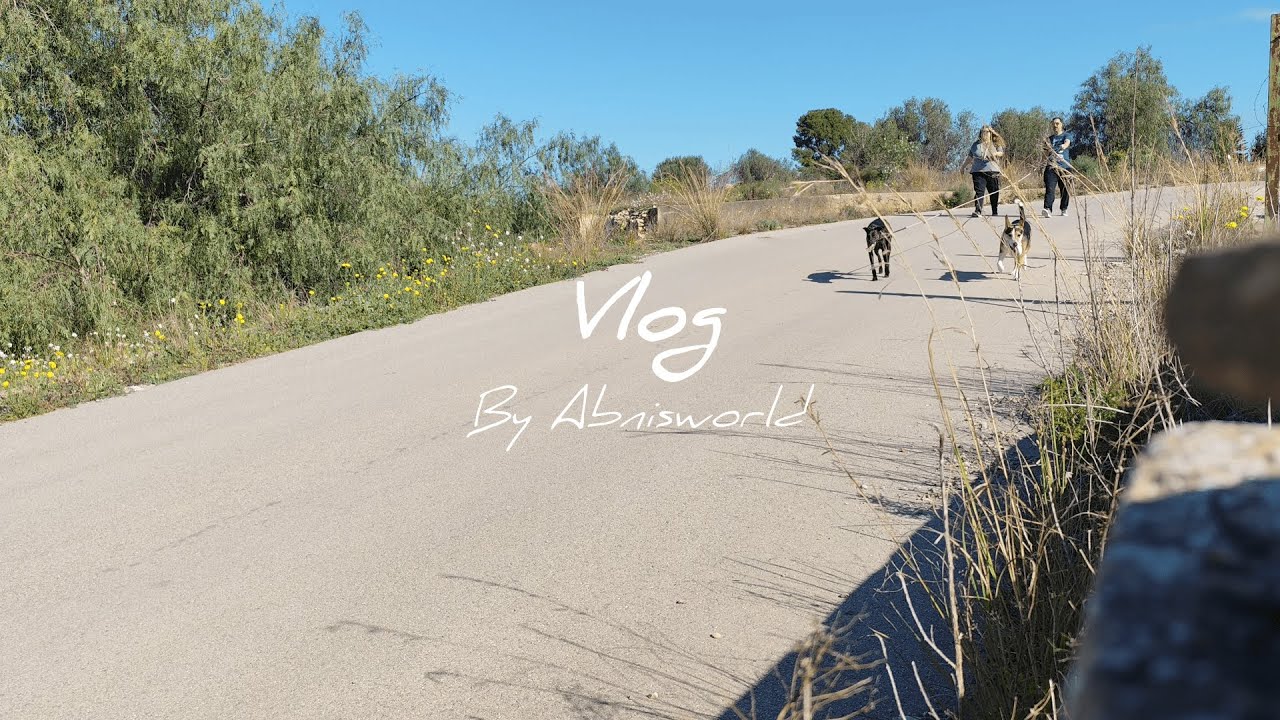 Vlog. Febrero &hearts;, plantitas 🌱, cruas&aacute;n relleno 🥐, campo 🌸 y perritas🐾