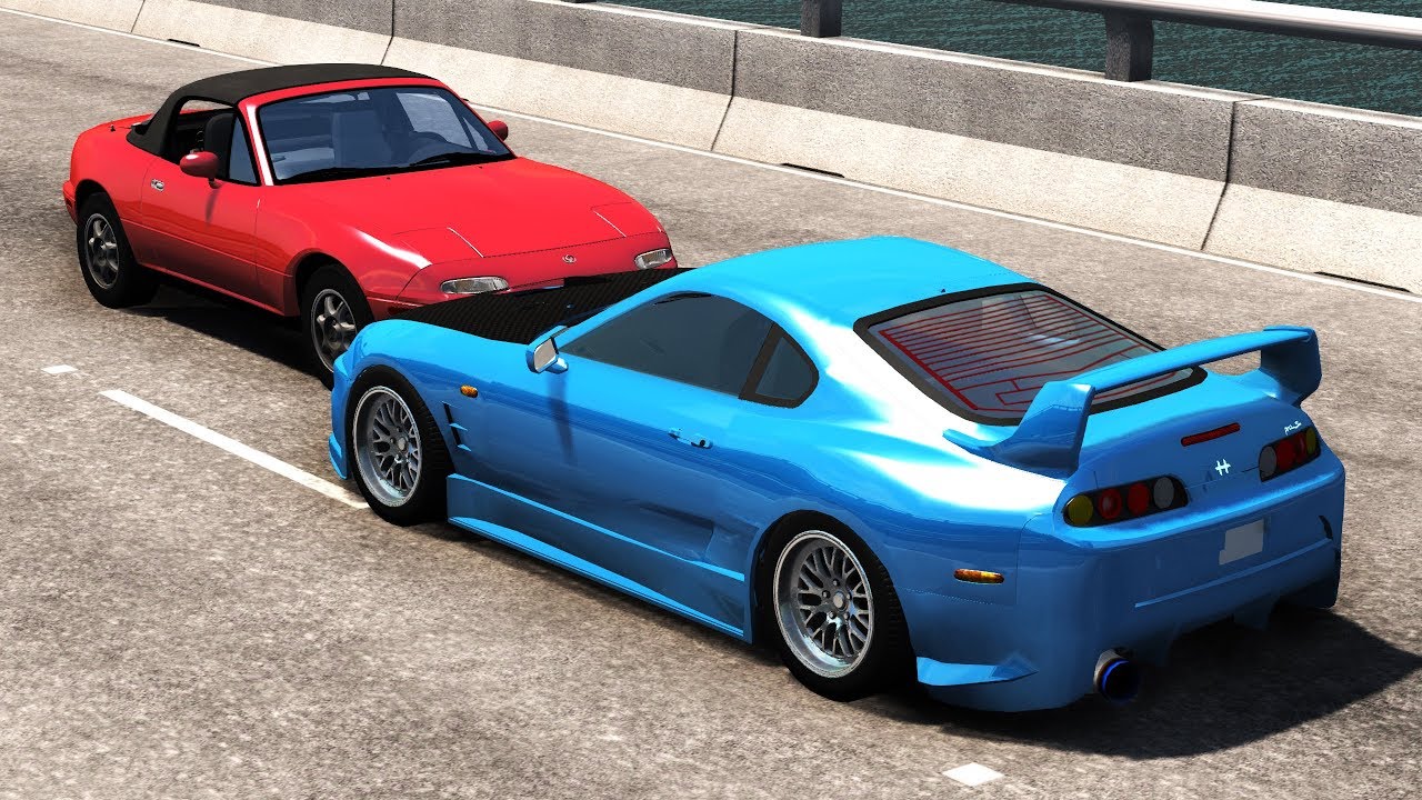 Head-on Collision Crashes Compilation! #6 - BeamNG.Drive