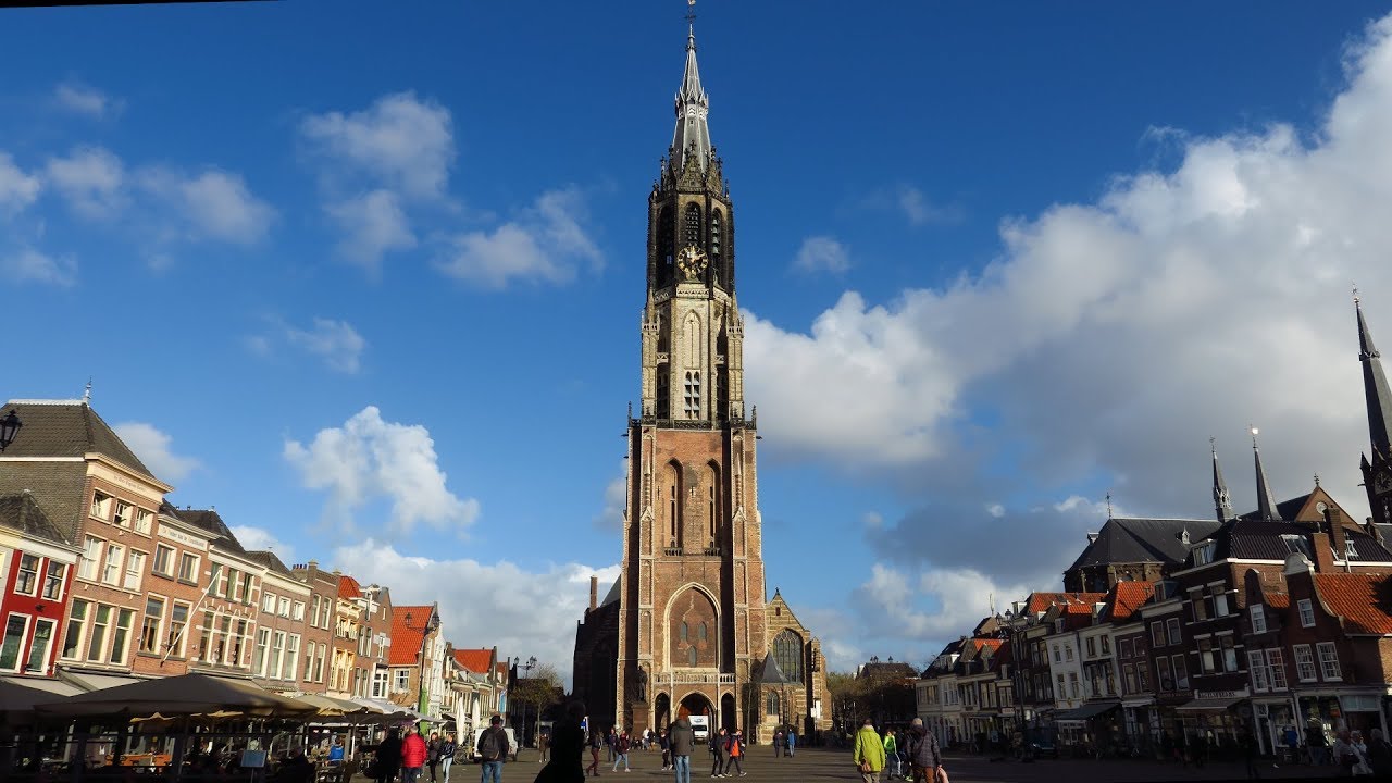 The Netherlands : The New Church (De Nieuwe Kerk) in Delft city