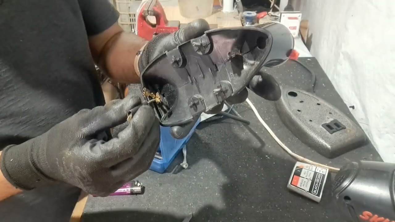 Ferro de passar roupas B+D sem funcionar!!! Vamos ver qual foi o problema?