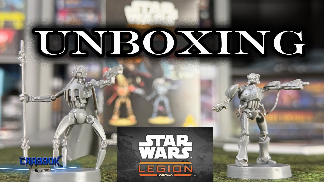 Custom Droids!    Customizable Super Tactical Command Droid - Unboxing and Assembly