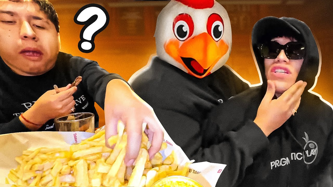 Así es comer con tus amigos …