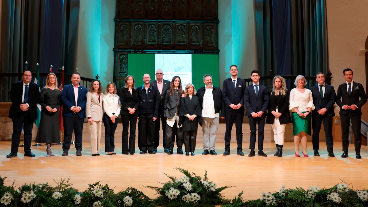 Acto de entrega de los títulos de Hijos/as predilectos/as de Úbeda 2026