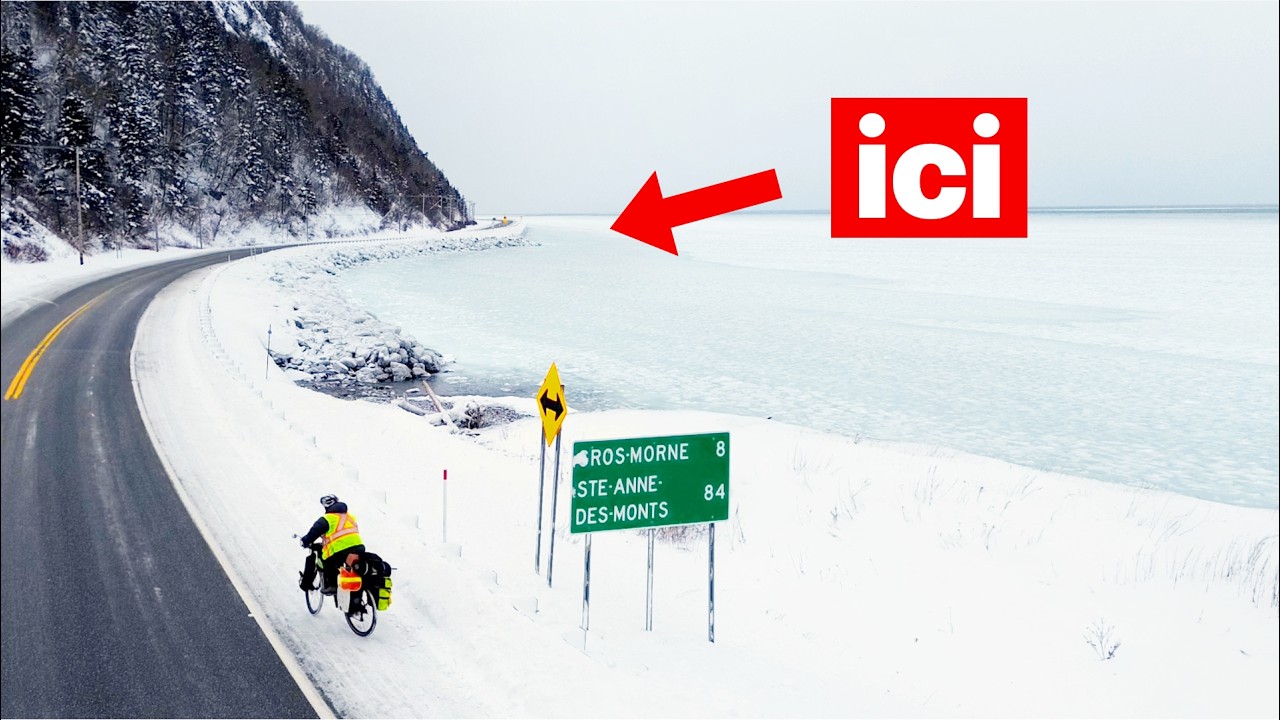 PERSONNE NE FAIT ÇA : LA GASPÉSIE À VÉLO EN HIVER (2/2)