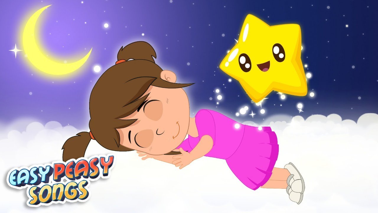 Baby Lullaby Sleep Music | Nursery Rhymes & Kids Songs | Easy Peasy Songs