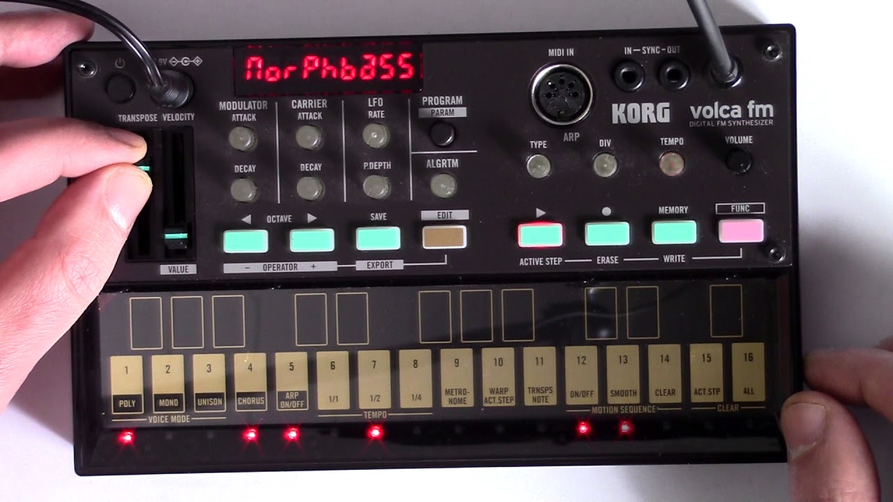 Korg Volca FM Demo - Sounds / Loops
