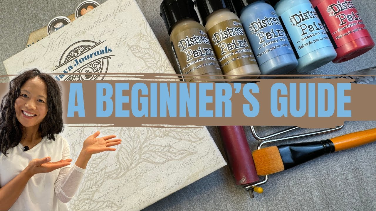 The Ultimate Guide to Tim Holtz Distress Paint: Beginners, Get Creative with Ease!