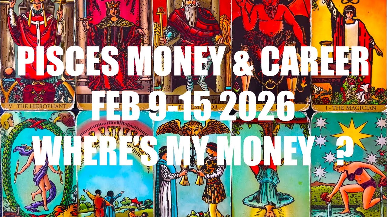 PISCES ♓️ EXCITING FIRST STEPS! 🤩YOU ARE FINALLY LAUNCHING THIS! 🚀 MONEY&CAREER TAROT FEB 9-15 2026!