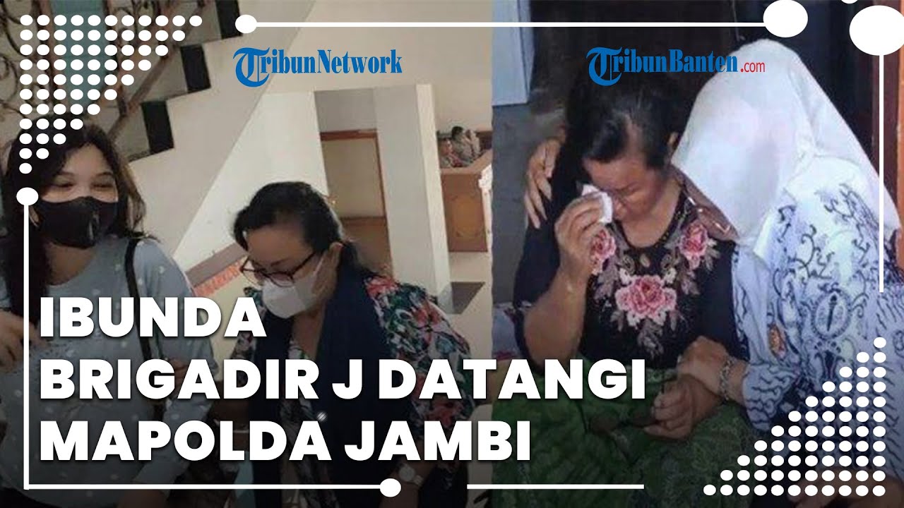Ibunda Brigadir J, Datangi Mapolda Jambi