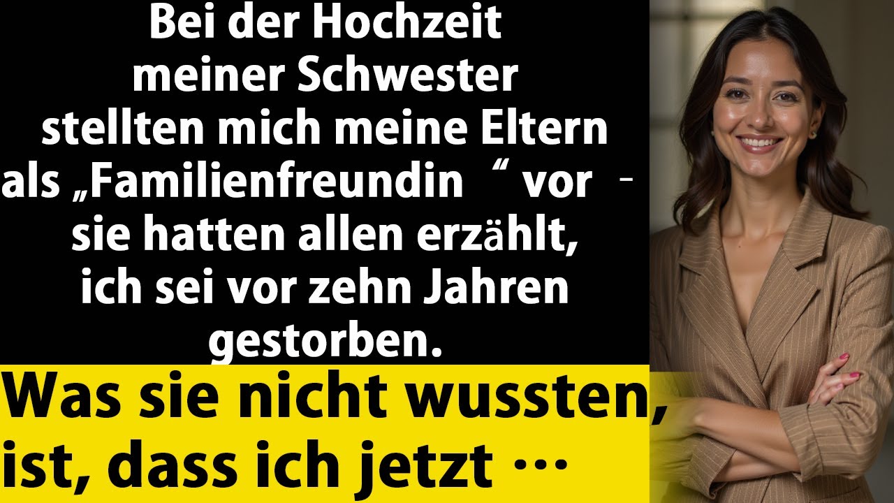 Meine Eltern ließen alle glauben, ich sei tot, während ich ein Milliarden-Dollar-Imperium aufbaute.