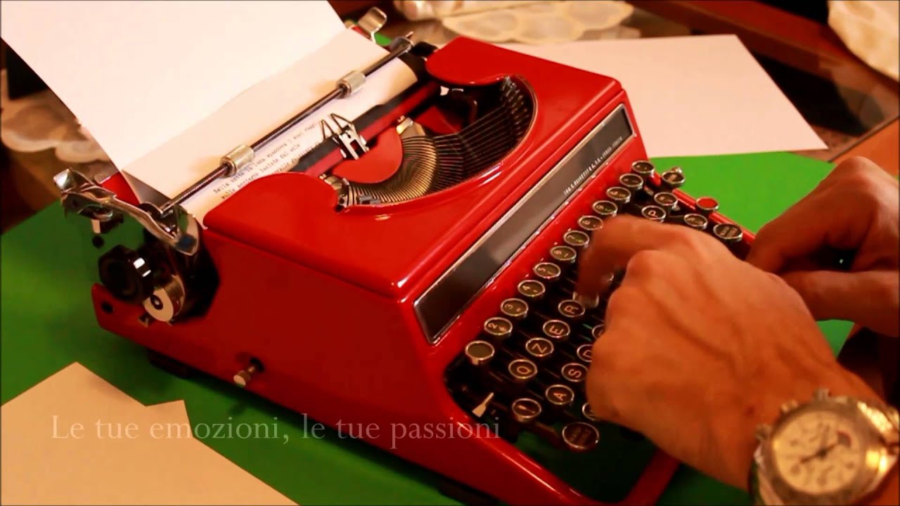 Olivetti Studio 42 writing - CMC Artigiano Milan, Italy