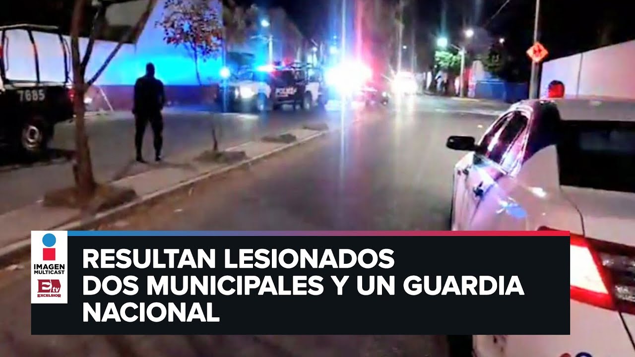 Atacan con granadas caseta de policía en Celaya