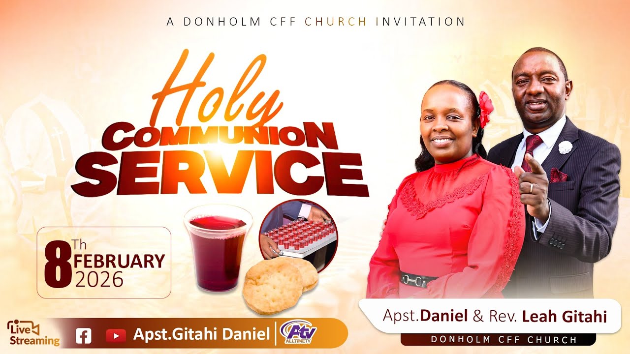 APOSTLE GITAHI DANIEL || SUNDAY SERVICE - MAIN ONE || DONHOLM CFF || 8TH FEB 2026