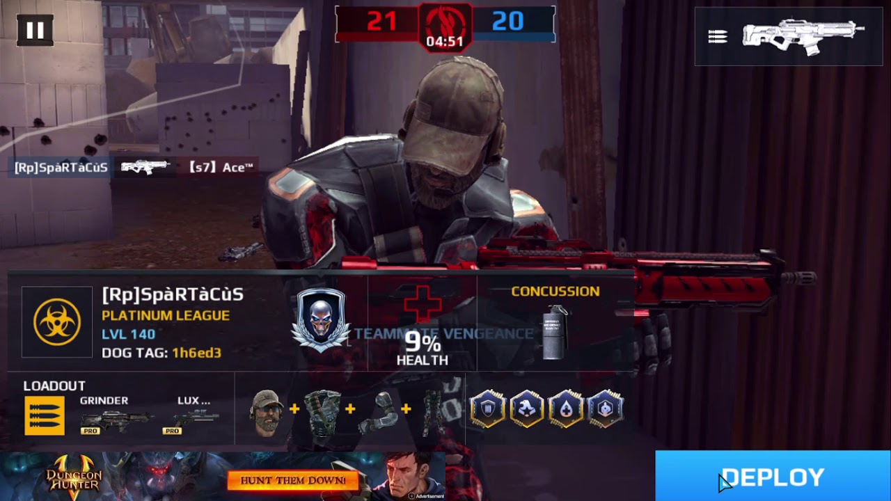 MC5 Non-Ranked Squad VS Global