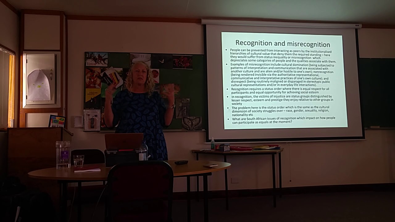 Prof Vivienne Bozalek - Nancy Fraser & Social Justice (Part 2)