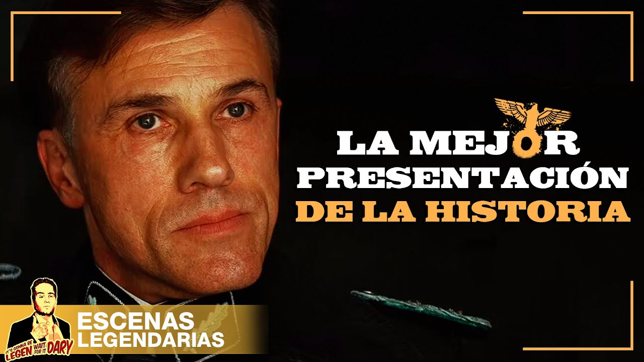 ESCENAS LEGENDARIAS - La PRESENTACI&Oacute;N de HANS LANDA (Malditos Bastardos)