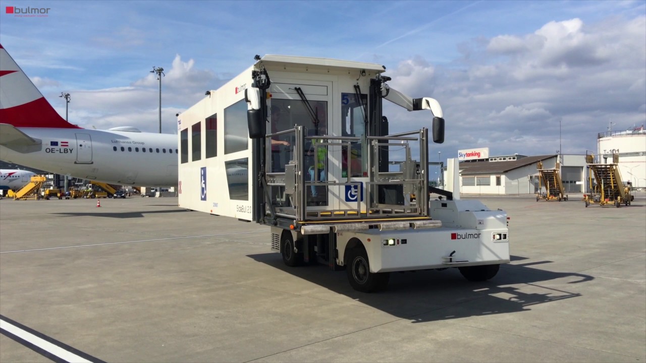 SideBull Ambulift para el embarque de pasajeros de movilidad reducida (PMR)