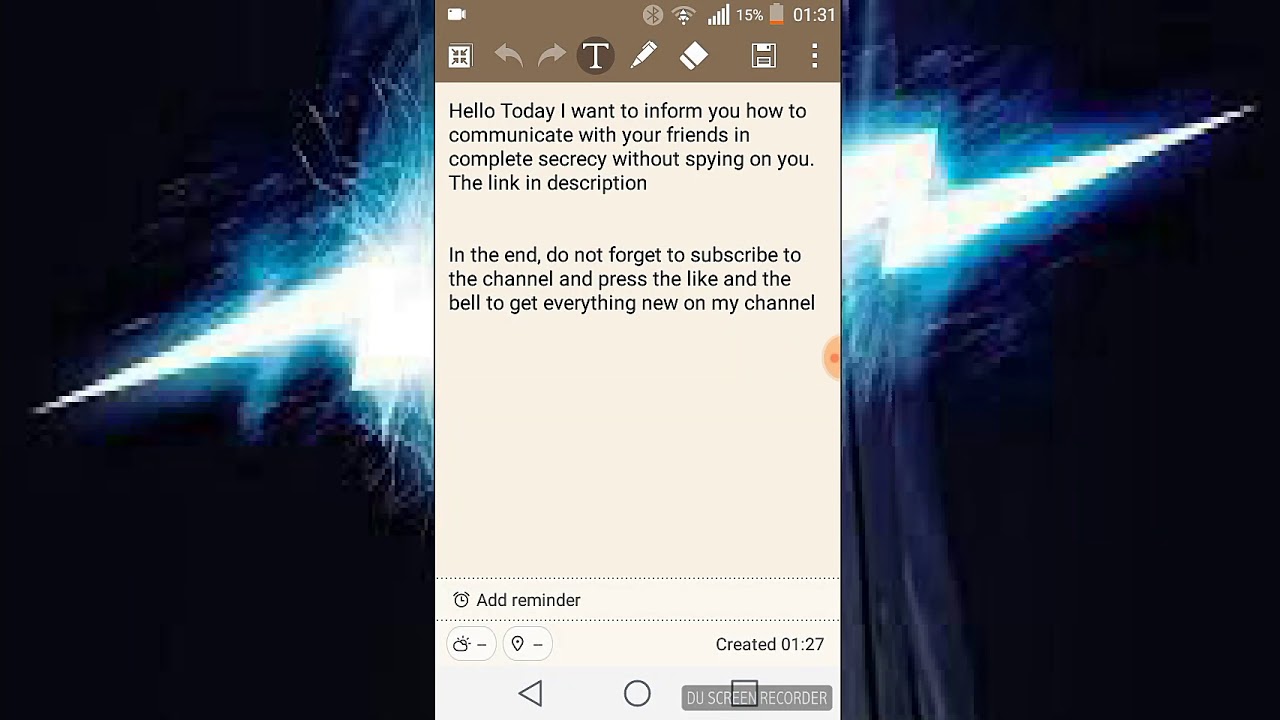 Comunicate with your freinds like anonymous