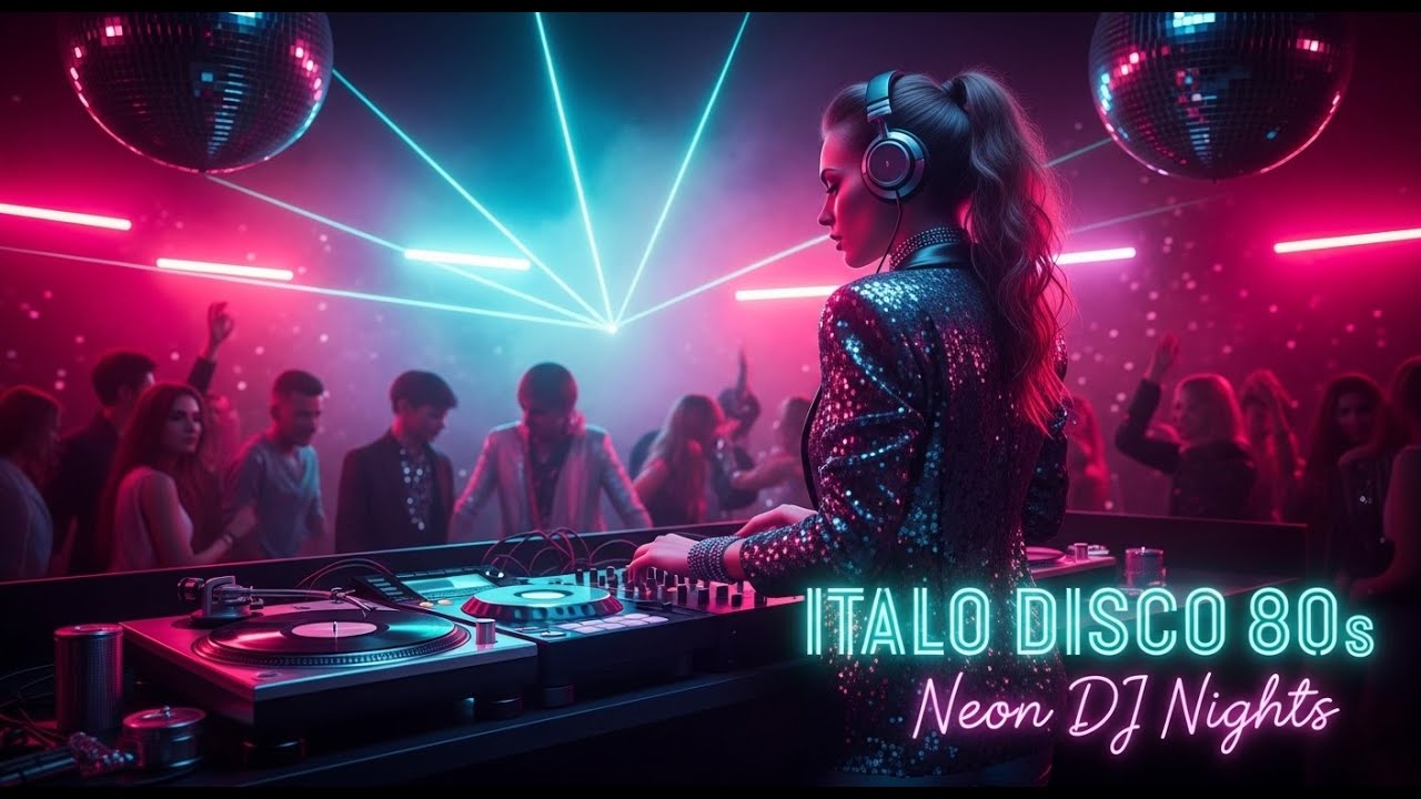 Italo Disco 80s – Neon DJ Nights, Retro Synthwave Groove and European Disco Magic