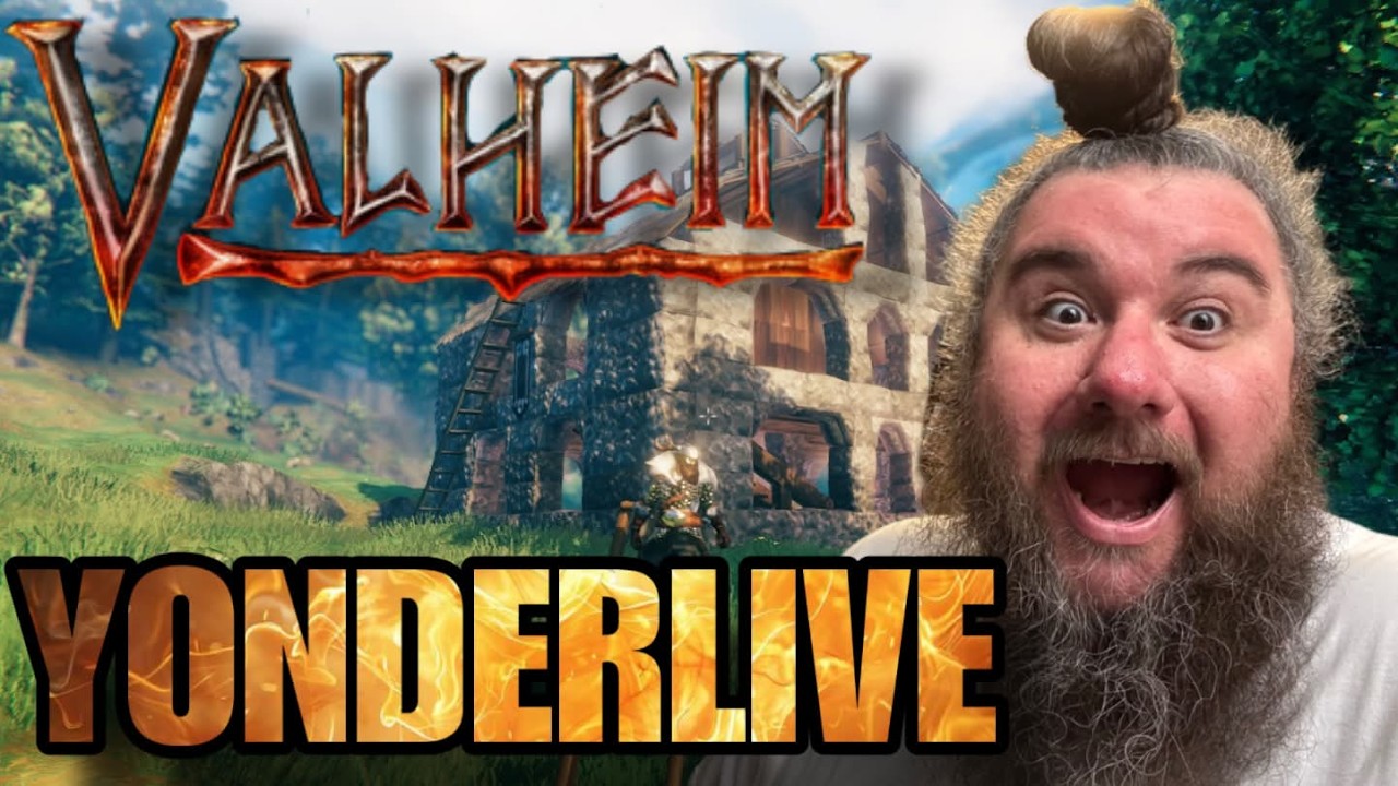 COZY VALHEIM TO SLEEP TO!! RELAXING CALM PEACEFUL!! YonderLive #557 - Valheim - Part 44