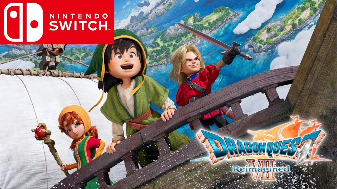 DRAGON QUEST VII Reimagined | Gameplay Nintendo Switch [Docked] - No Commentary