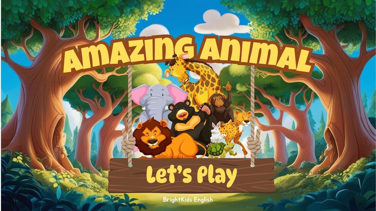 Amazing Animal Quiz 🦁🐼🐧 | Guess the Animal | Fun Learning Game for Kids