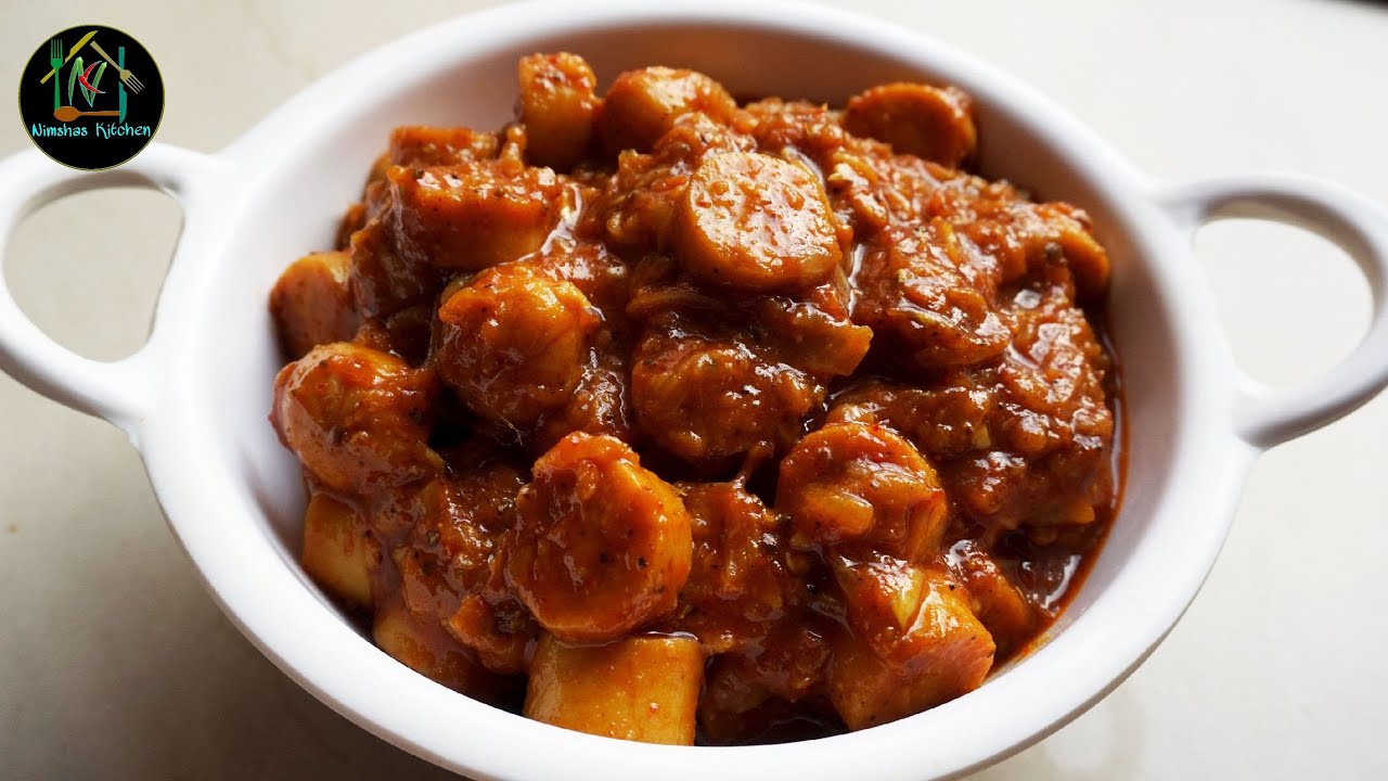 സോസേജ്  മസാല  | Chicken sausage masala