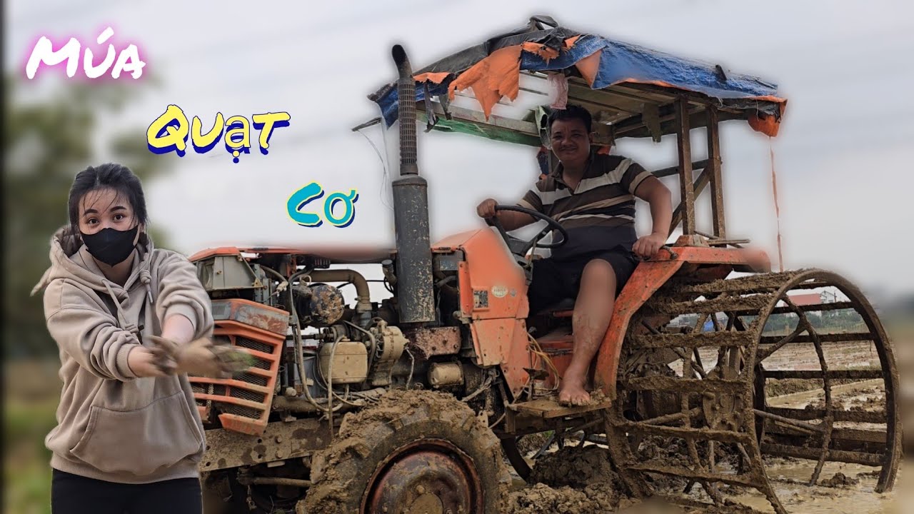 Gọi Trâu Xắt Về Làm Đất Cấy Một Ngày Gần xong Hết  /Nhân Bé Nhỏ 