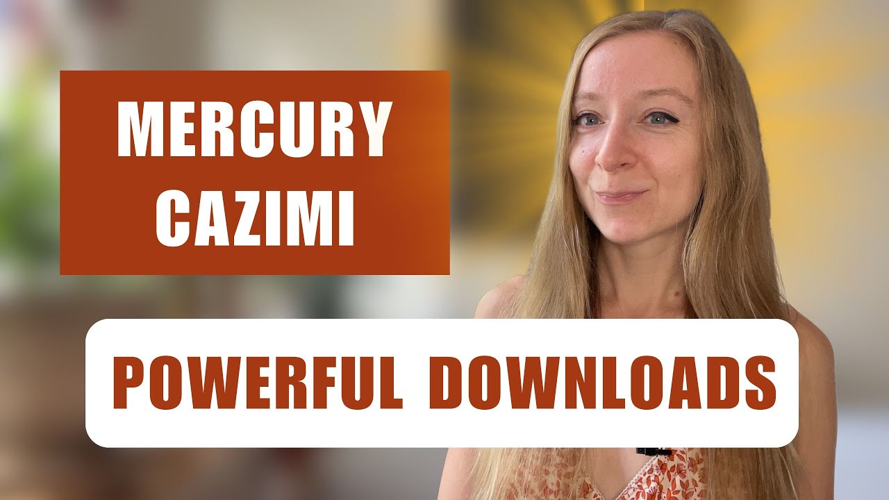 Mercury Cazimi September 13, 2025  ✨ Blessings for All Signs!