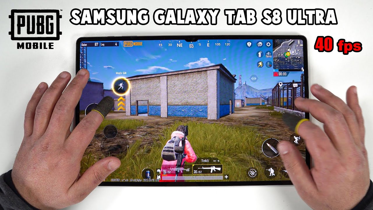 PUBG MOBILE TEST - Samsung Galaxy Tab S8 Ultra vs iPAD PRO M1