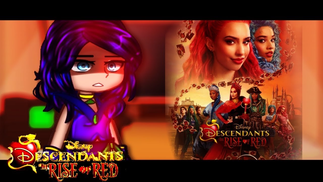 Descendentes 3 - React do filme 4 [Gacha Club] ☆Aurora☆