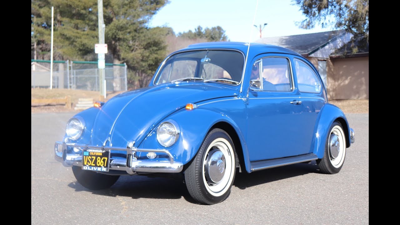 Driving the 1967 Volkswagen Beetle : Vw Bug Test Drive : Walk Around : & Some One Year Only Parts