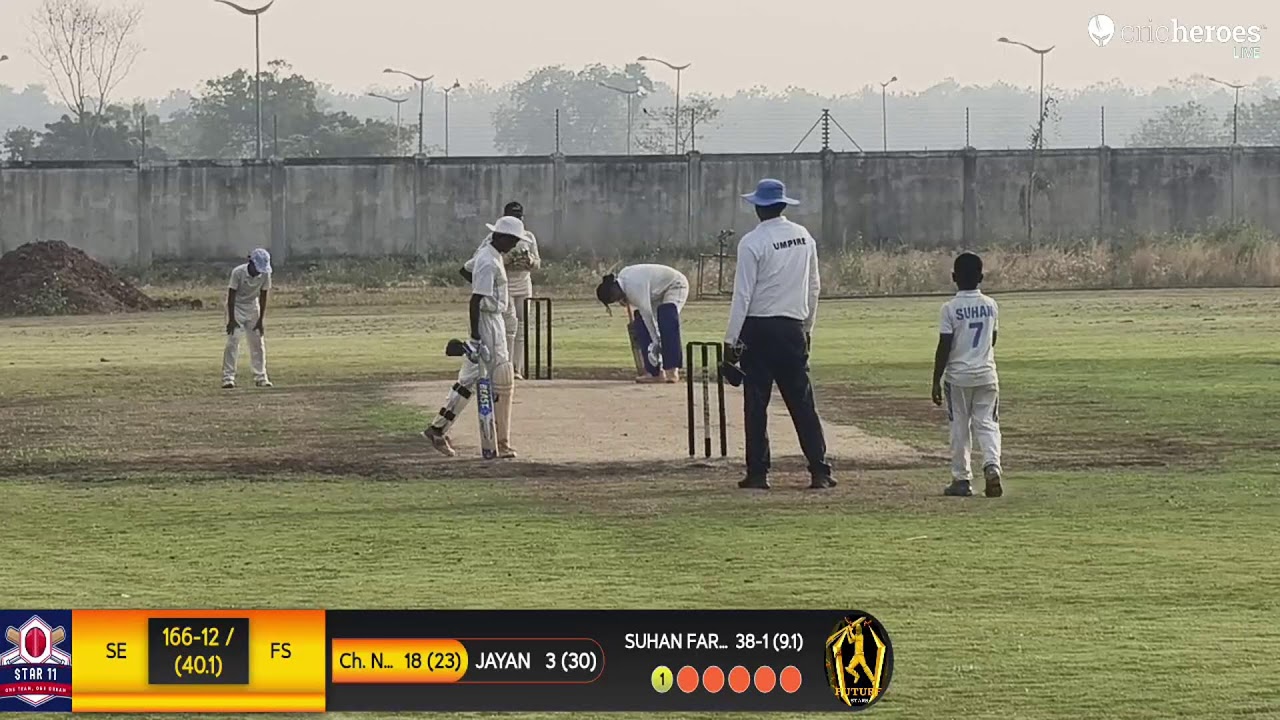 FUTURE STARS vs STAR ELEVEN live cricket match | Individual live - Amaravatis Sports Arena Vijayawa