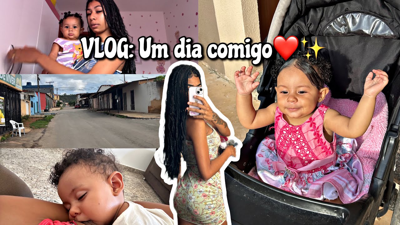 VLOG COMIGO- Um dia inteiro comigo bem corrido❤️✨