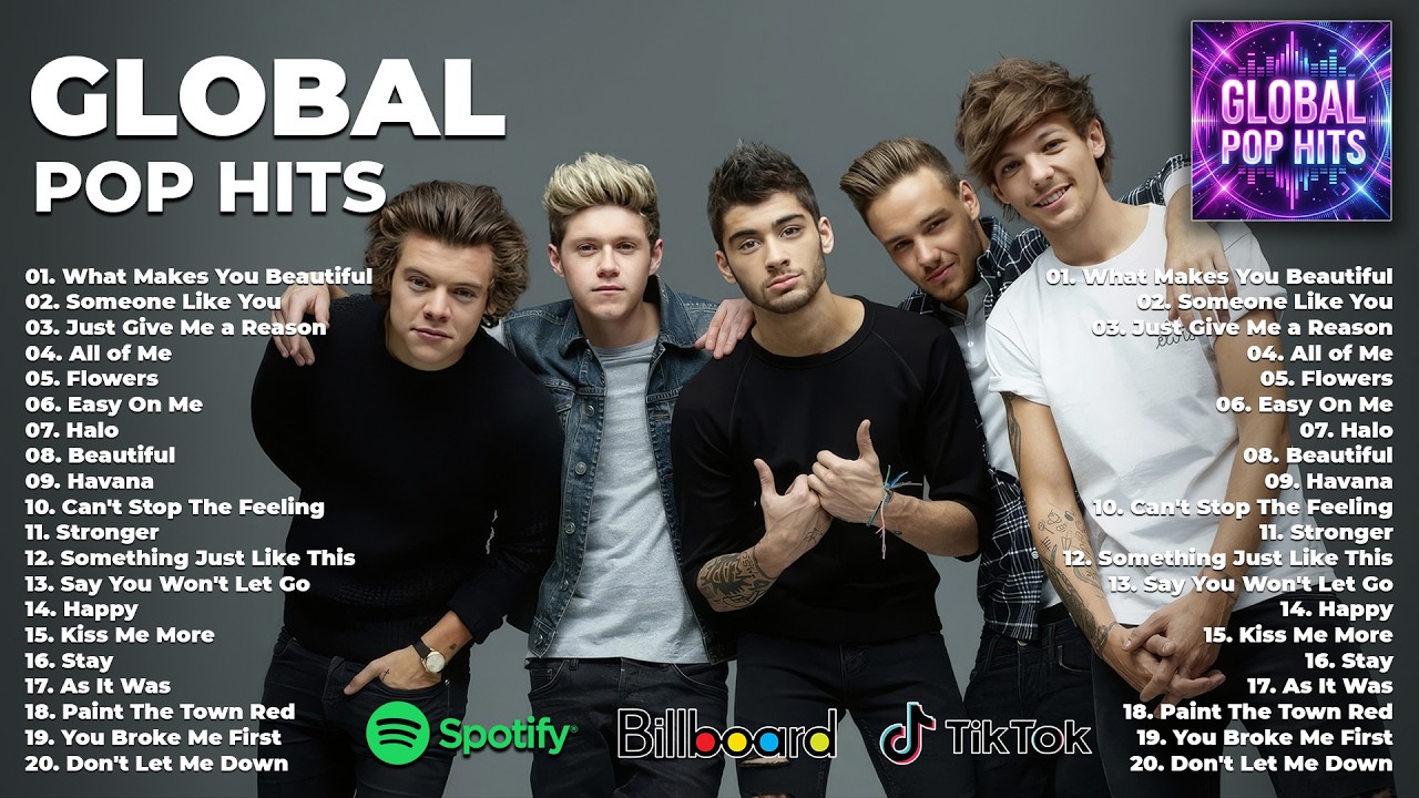 Global Pop Hits 🌍 One Direction, Doja Cat, SZA, Justin Timberlake, Camila Cabello 🔥