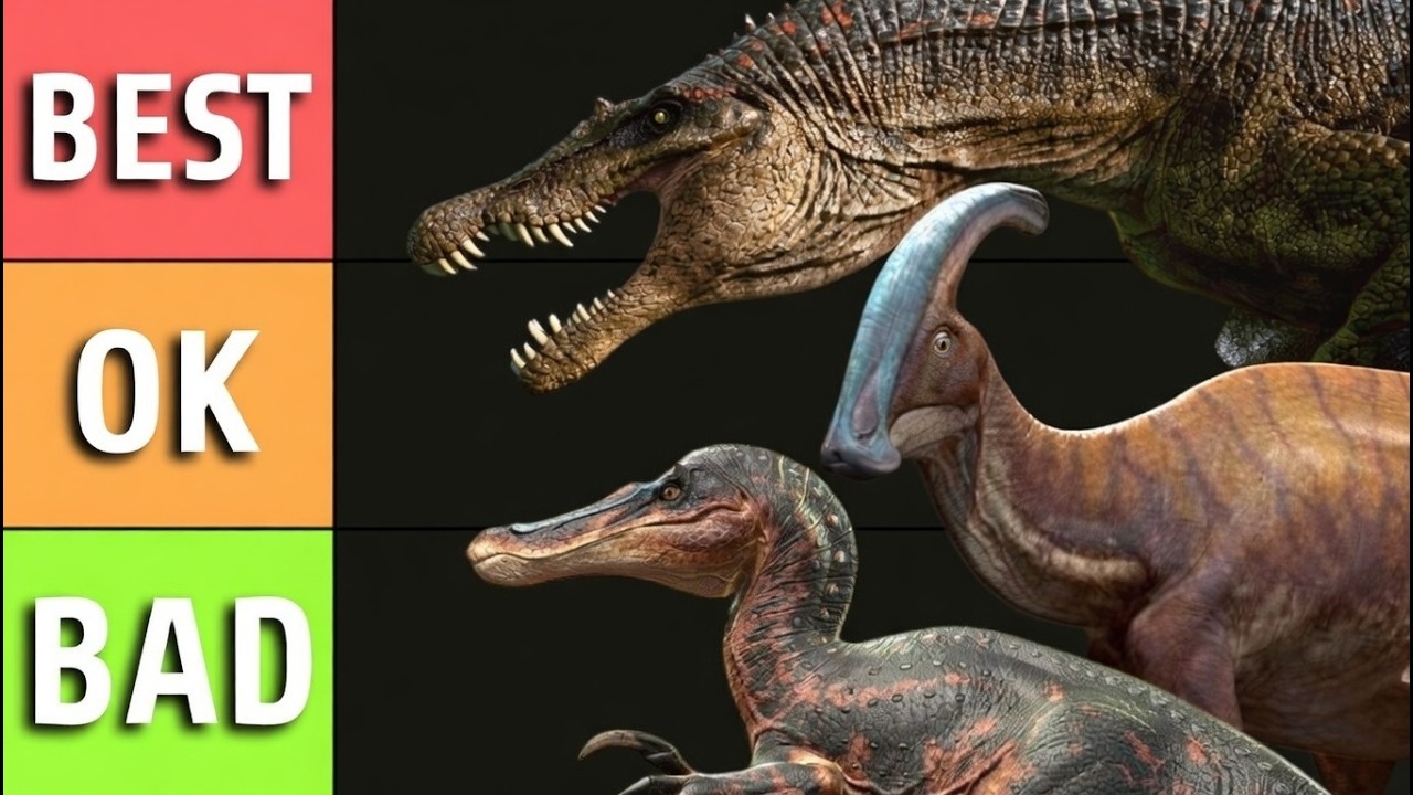 I Ranked Every DINOSAUR In The Isle Evrima (Current & FUTURE Playables)